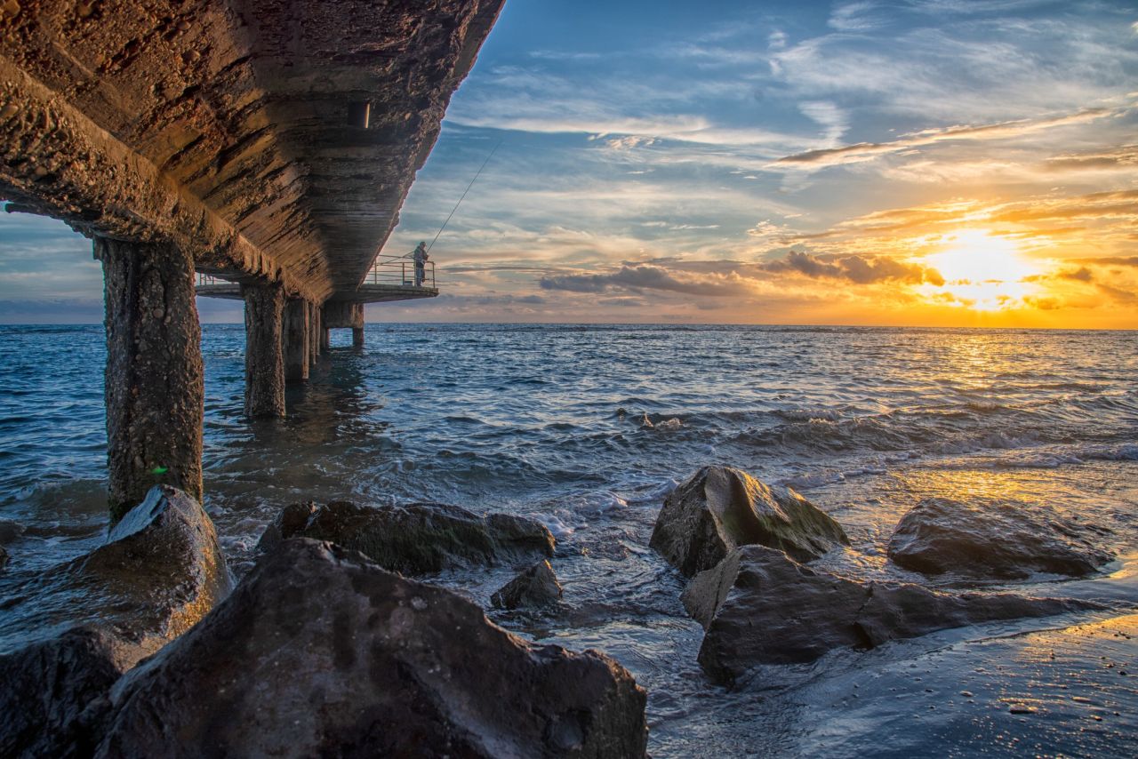 Chi ha detto che a Ostia i tramonti sono i pi� belli?